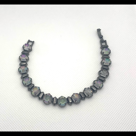 Custom Gunmetal and Clear Iridescent Tara